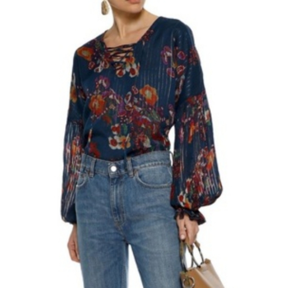 Walter Baker Navy Blue Castro Top 😍😍😍